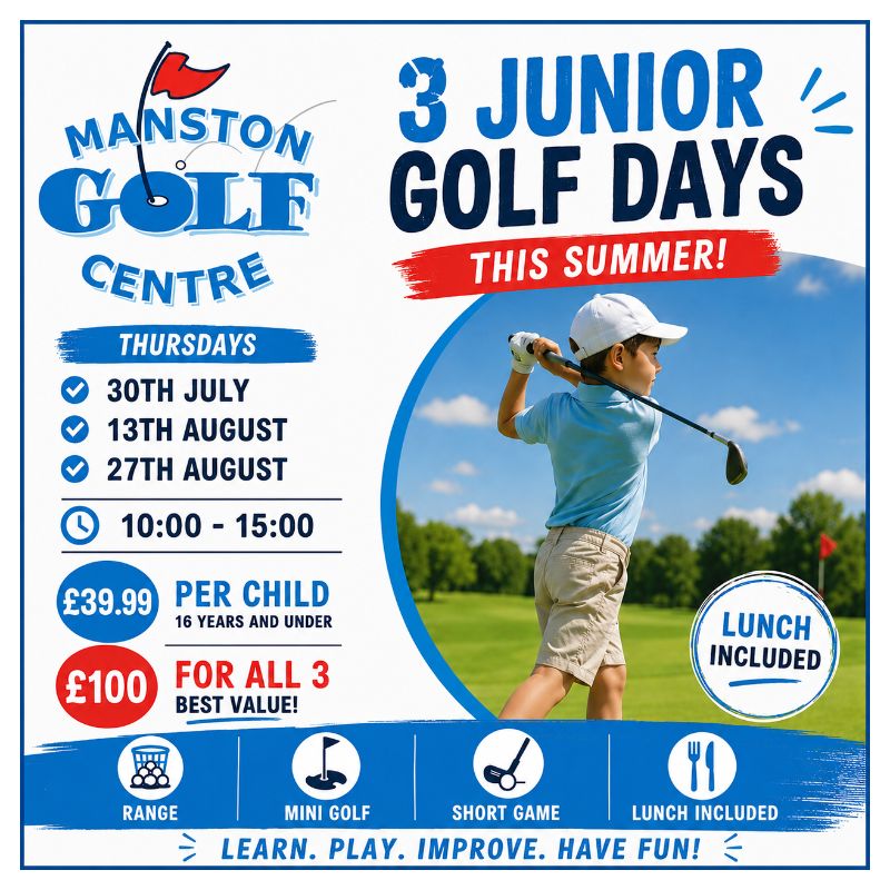 Junior Golf Day! - Manston Golf Centre